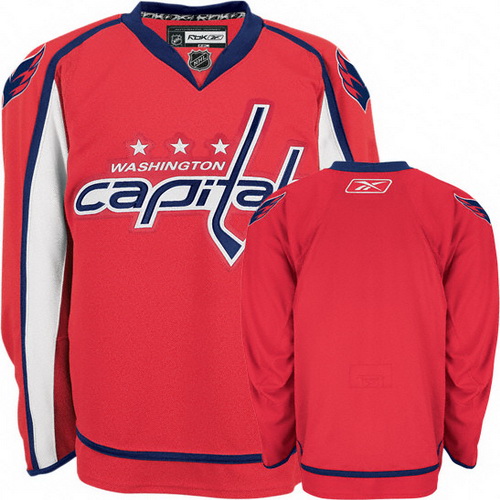 Brand Washington Capitals Blank Red NHL Hockey Jersey
